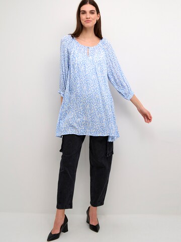 Kaffe Tunika 'Amber' in Blau