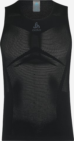 ODLO - Camiseta térmica en negro: frente