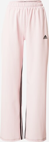 ADIDAS SPORTSWEARregular Sportske hlače 'Dance 3-Stripes ' - roza boja: prednji dio