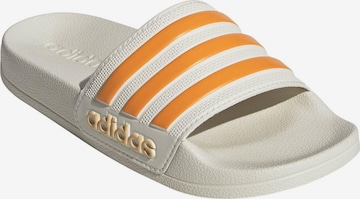 ADIDAS PERFORMANCE Badeschuh 'Adilette Shower' in Weiß: Vorderseite