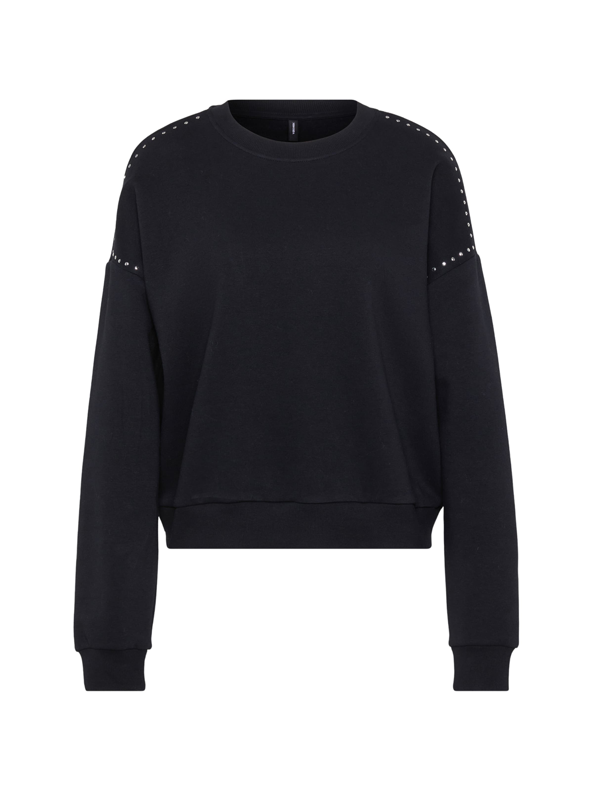 Vero Moda Tall Sweatshirt 'VMLOTTE' in Schwarz: Vorderseite