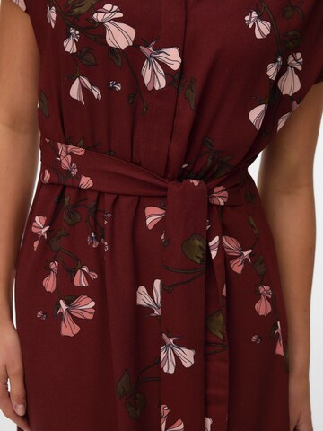 VERO MODA Платье-рубашка 'VMNEWHALLIE' в Красный