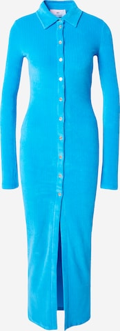 Chiara Ferragni - Vestido camisero 'CINIGLIA' en azul: frente