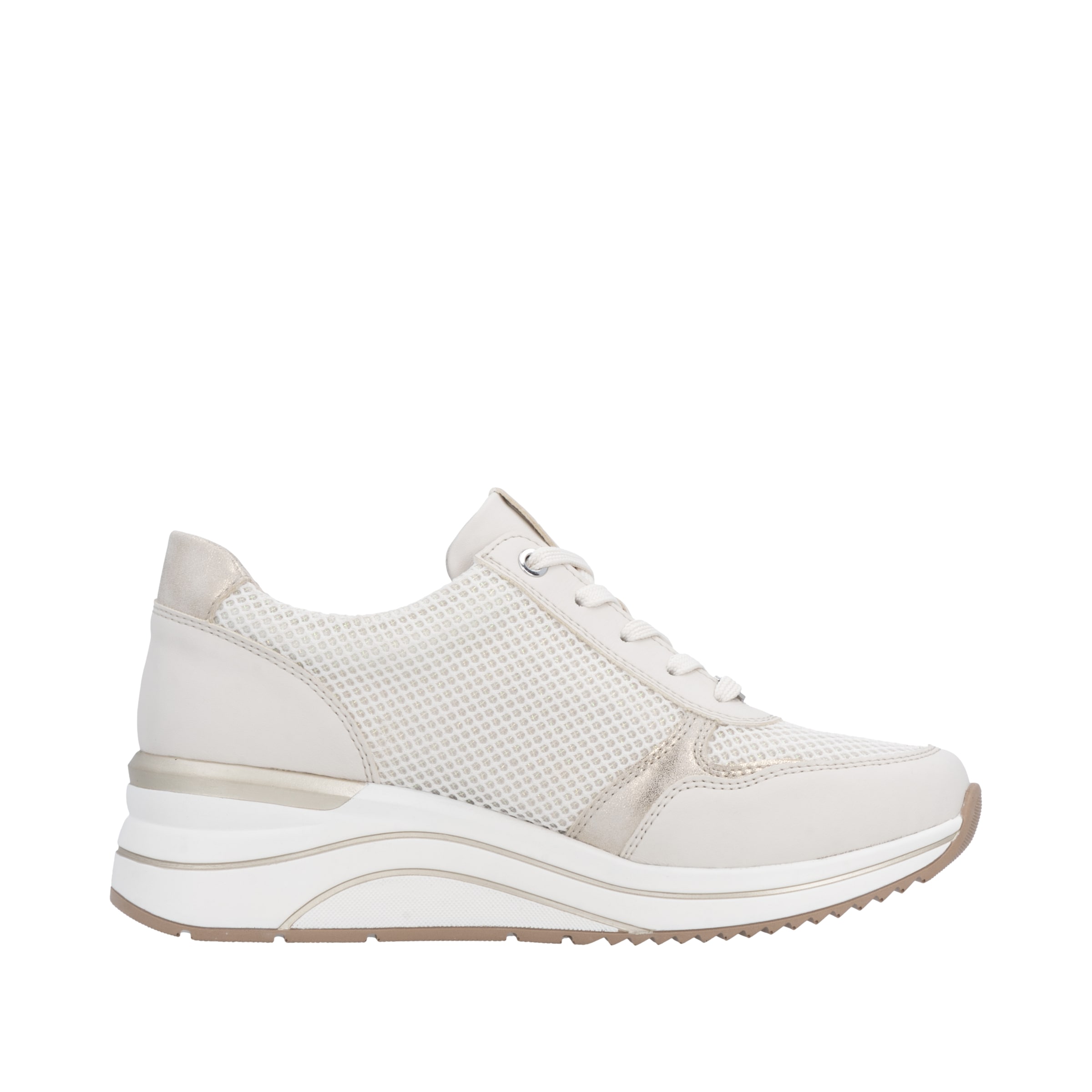 REMONTE Sneakers 'D0T19' in Beige