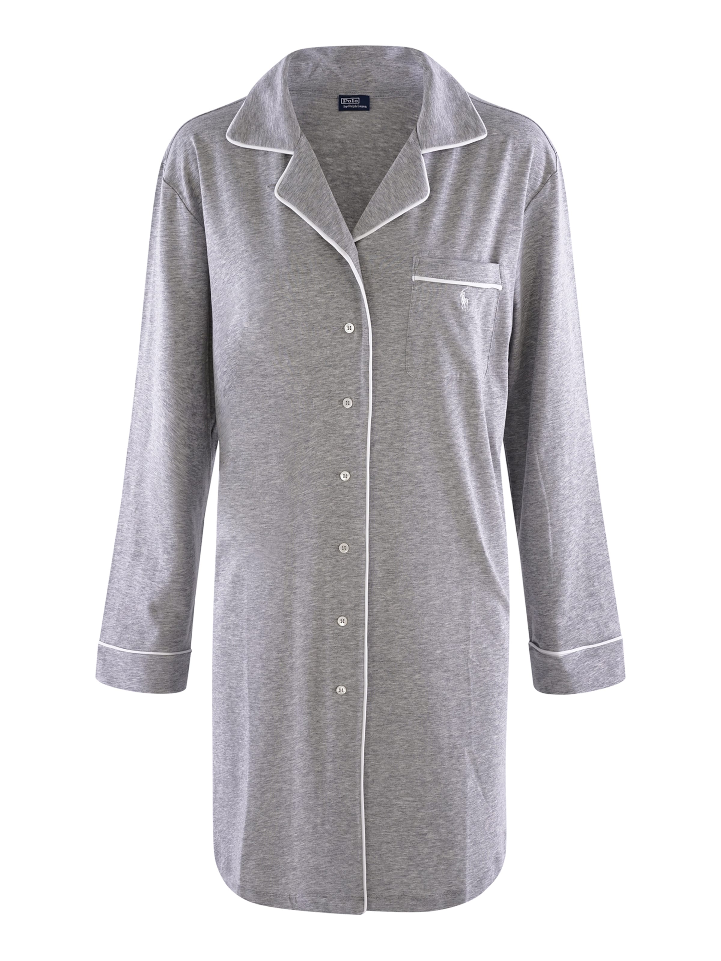 Polo Ralph Lauren Nightgown in Grey: front