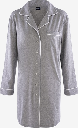 Polo Ralph Lauren Chemise de nuit ' Sleepshirt ' en gris chiné, Vue avec produit