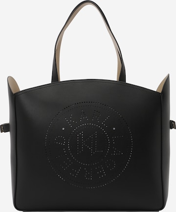 Karl Lagerfeld Shopper in Zwart: voorkant