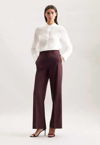 SEIDENSTICKER Regular Hose 'August Drop 252' in Rot