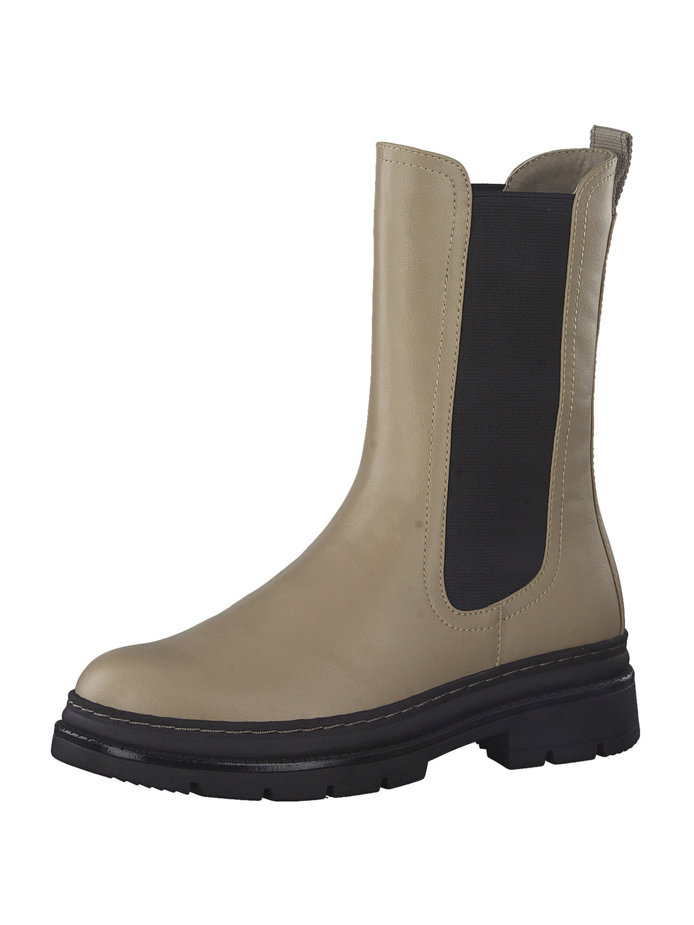Tamaris Chelsea boots in Grey: front
