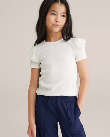 WE Fashion T-Shirt in Weiß: Vorderseite