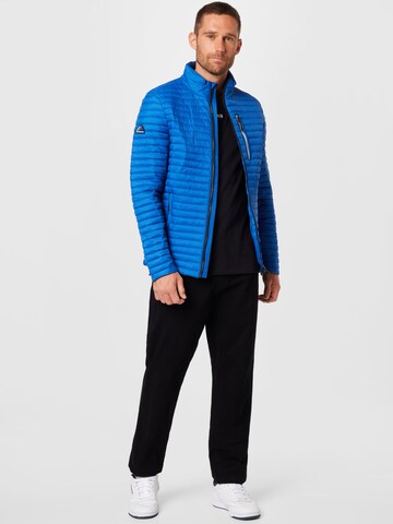 Superdry Between-season jacket 'Fuji' in Blue