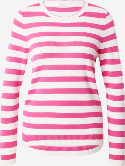 PRINCESS GOES HOLLYWOOD Pullover in pink / offwhite, Produktansicht