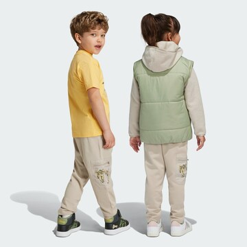 ADIDAS SPORTSWEAR Loosefit Sporthose in Beige
