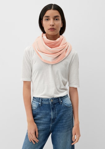 s.Oliver Tube Scarf in Orange