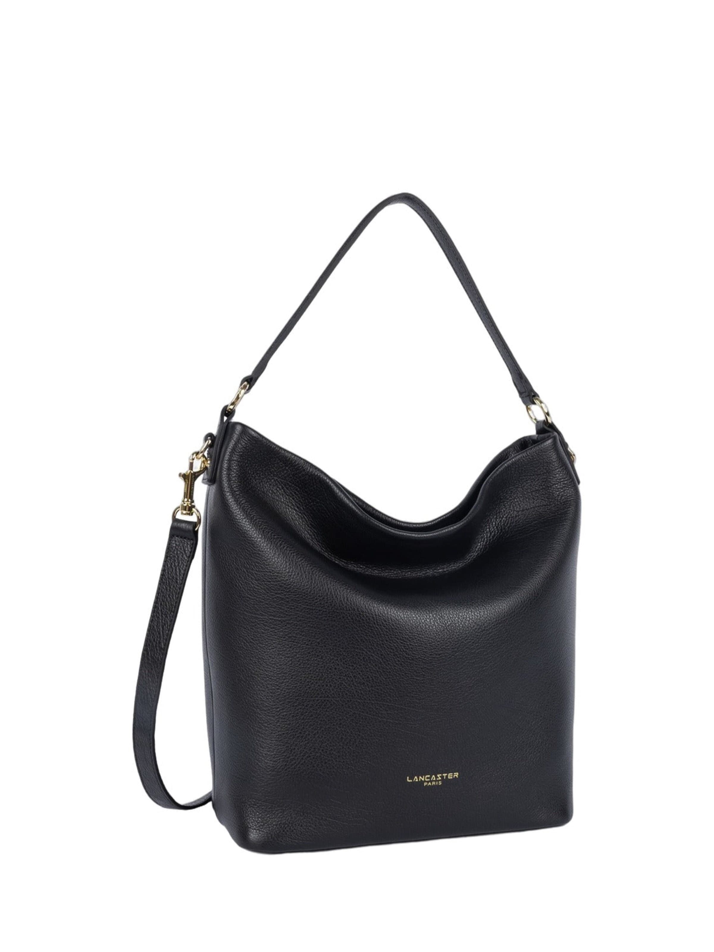 LANCASTER Paris - Mala de ombro 'Dune' em preto