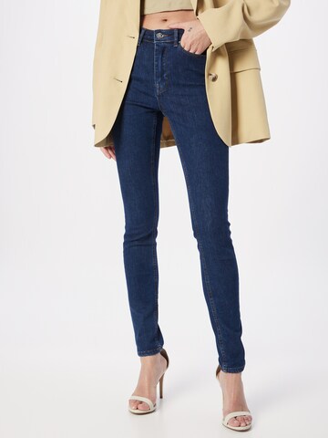 Skinny Jean 'PAOLA' ONLY en bleu : devant