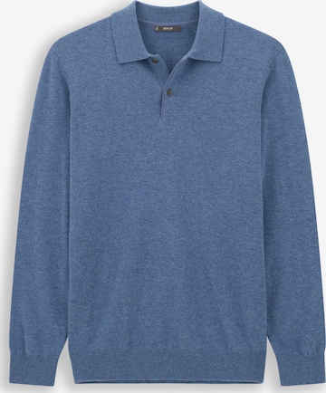 Boggi Milano Gebreid vest in Blauw: voorkant