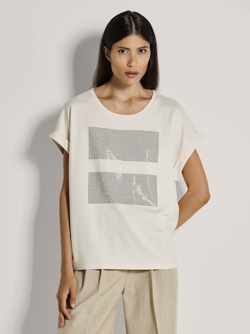 T-shirt MADELEINE en blanc : devant