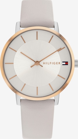 TOMMY HILFIGER Analog Watch in White: front