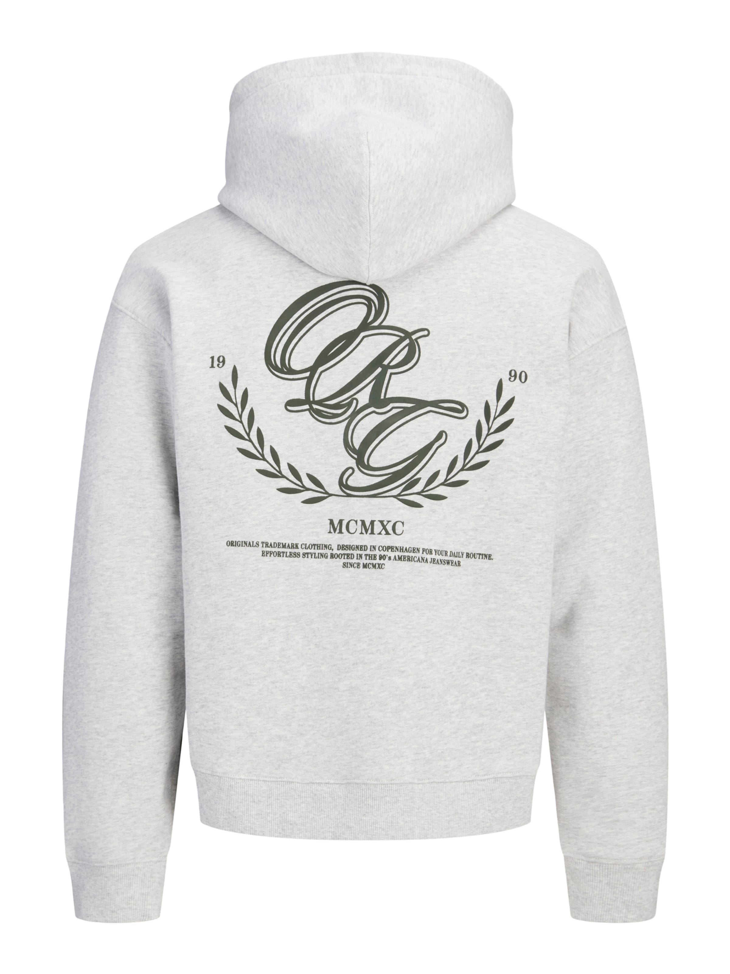 JACK & JONES Sweatshirt 'JORFREDERIKSBERG' in Wit