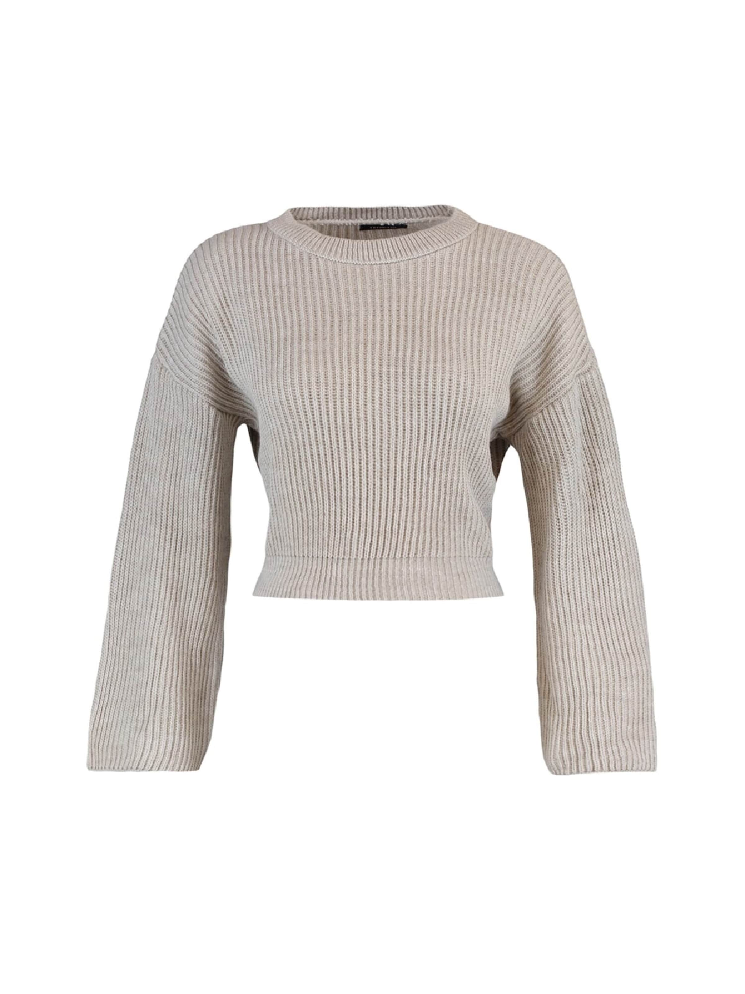 Pull-over Trendyol en gris : devant