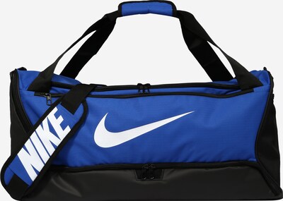 NIKE Спортна чанта в кралско синьо / черно / бяло, Преглед на продукта