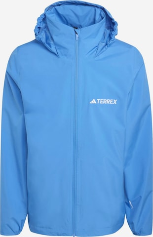 ADIDAS TERREX Sportjas 'ESS' in Blauw: voorkant