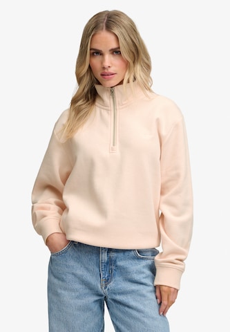 Sweat-shirt Superdry & Co en rose : devant
