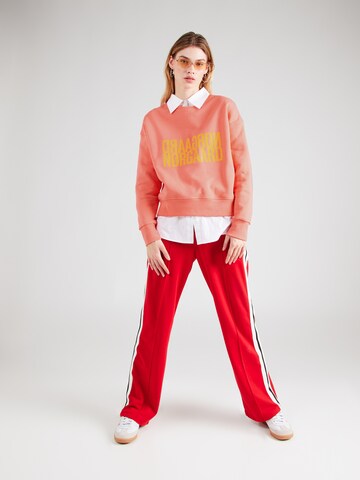 MADS NORGAARD COPENHAGEN Sweatshirt 'Tilvina' in Pink