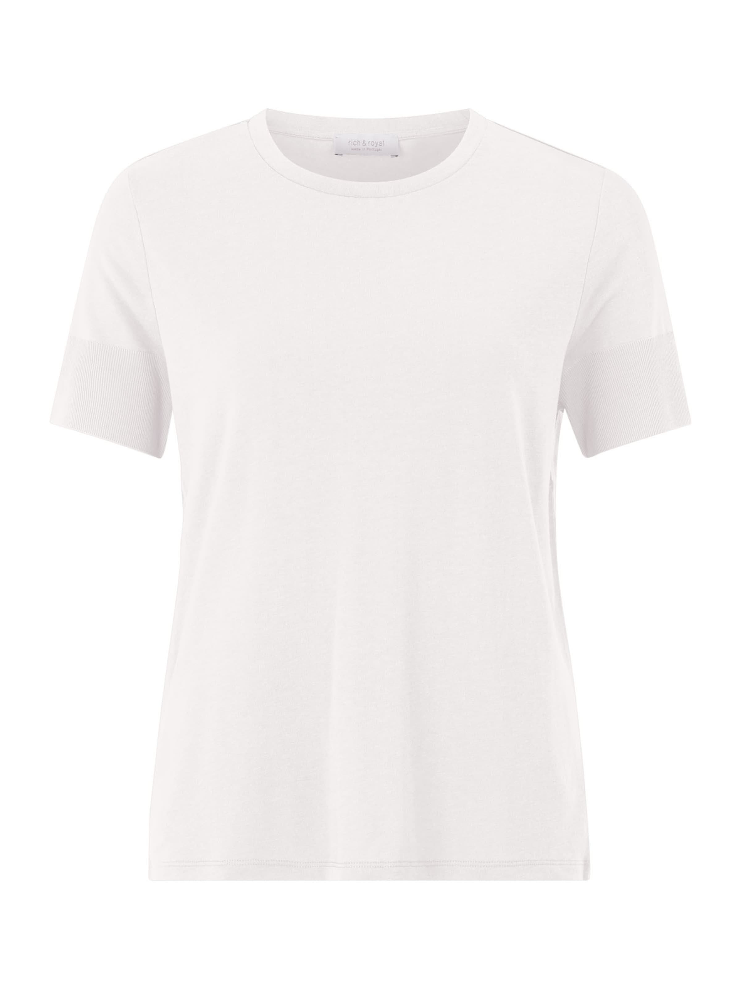 Rich & Royal Shirt in White: front