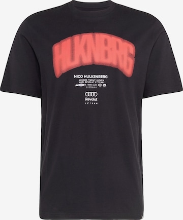ADIDAS PERFORMANCE Performance shirt 'Audi Formula One Team Nico Hülkenberg' in Black: front