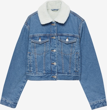 Pull&Bear Tussenjas in Blauw: voorkant