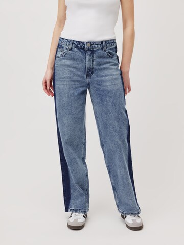 Wide leg Jeans 'Felicia' di LeGer by Lena Gercke in blu: frontale