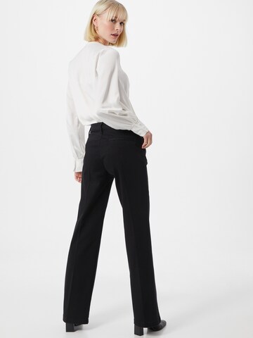 Mavi Wide leg Jeans 'Shanon' in Zwart