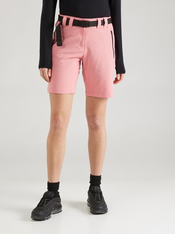 CMP Regular Weatherproof pants in Pink: front