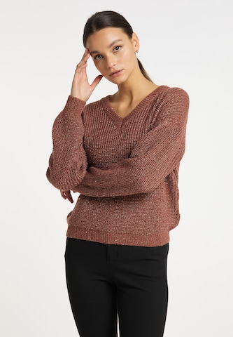 usha BLACK LABEL Sweater in Bronze: front