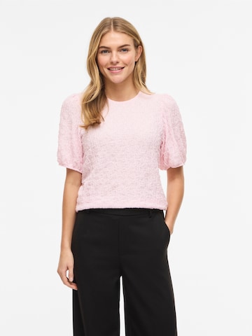 Chemisier 'VIFALL' VILA en rose : devant