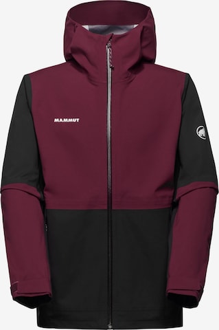 MAMMUT Outdoor jacket 'Linard Guide' in Purple: front