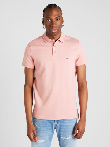 T-Shirt TOMMY HILFIGER en rose : devant