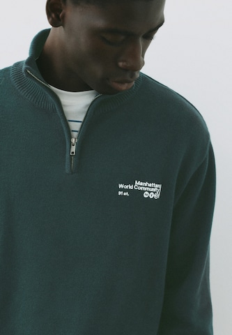 Pull&Bear Sweater in Green