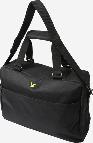 Lyle & Scott Reisebag i svart: forside