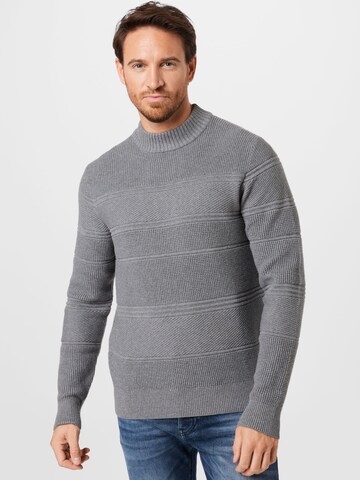 bugatti Sweater in Grey: front