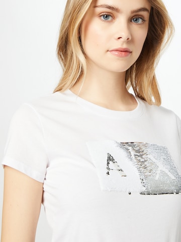 ARMANI EXCHANGE - Camiseta en blanco
