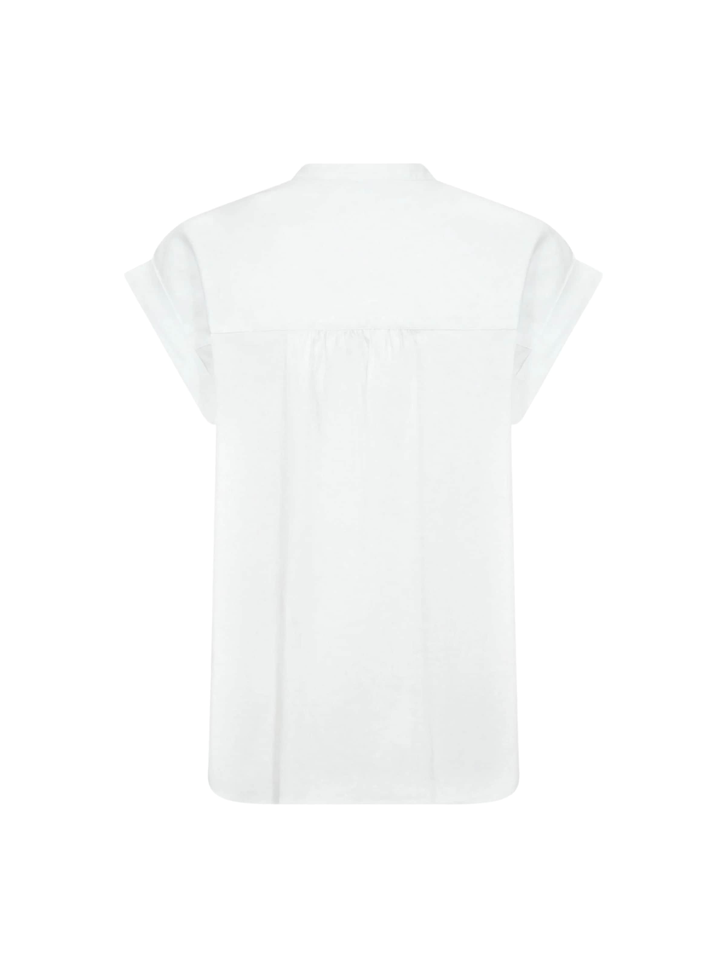 Levete Room Bluse 'Isla Solid 122' i hvid