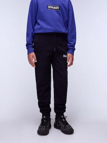 NAPAPIJRI Tapered Trousers 'M-Gori Wint' in Blue: front