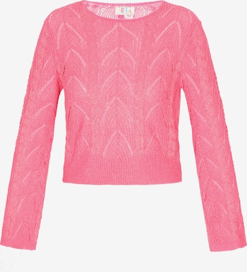 IZIA Svetr 'Fashion Look' – pink: přední strana