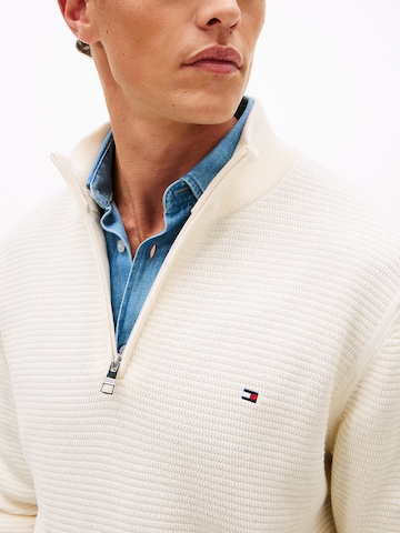 TOMMY HILFIGER Pullover in Beige
