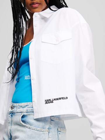 KARL LAGERFELD JEANS Between-season jacket in White