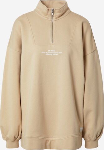 Dr. Denim Sweatshirt 'Miya' in Beige: front