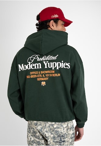 Prohibited Sweatshirt 'Modern Yuppie' in Groen: voorkant